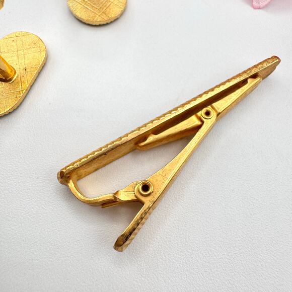 Rare Vintage FILA Tie Bar Tie Clip Cufflinks Set Logo 
Men’s Sporty 90s Sports - Picture 7 of 12